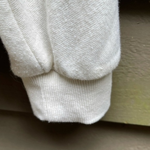 Anthropologie Saturday Sunday Fleur Cream Multicolored Sweatshirt Size Small - Picture 3 of 9